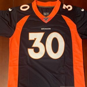 Denver broncos phillip lindsay jersey